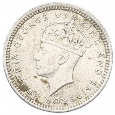 5 центов 1943 года Малайя