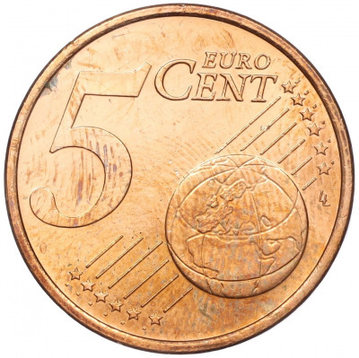5 евроцентов 2001 года Монако