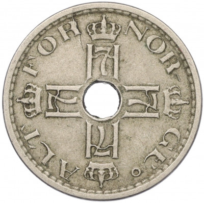 50 эре 1928 года Норвегия
