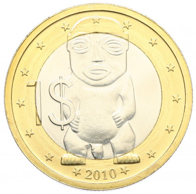 1 доллар 2010 года Острова Кука