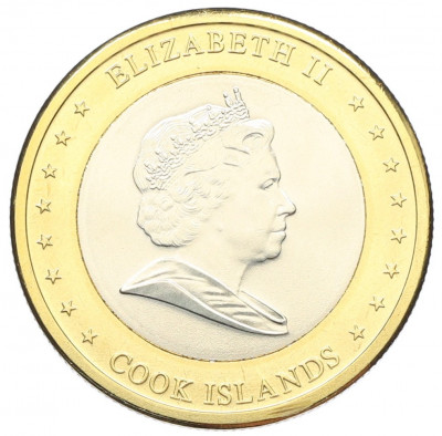 1 доллар 2010 года Острова Кука