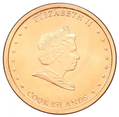 2 цента 2010 года Острова Кука