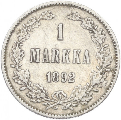 1 марка 1892 года Русская Финляндия