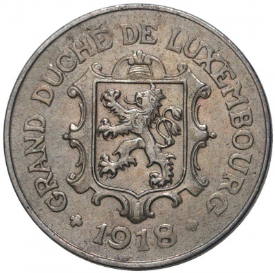 10 сантимов 1918 года Люксембург