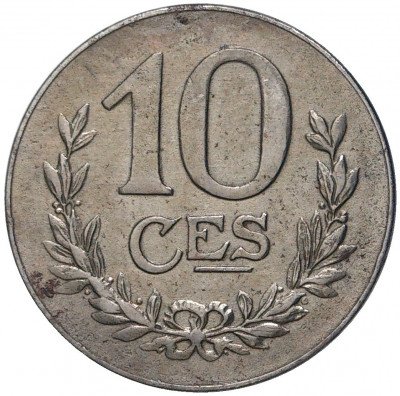 10 сантимов 1918 года Люксембург