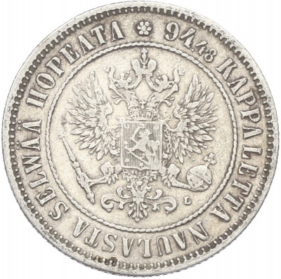 1 марка 1892 года Русская Финляндия