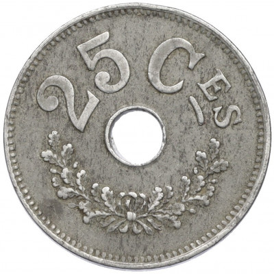25 сантимов 1916 года Люксембург