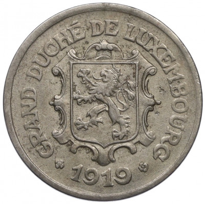 25 сантимов 1919 года Люксембург