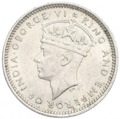 10 центов 1945 года Малайя