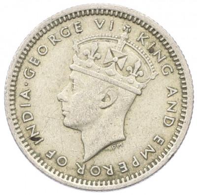 5 центов 1943 года Малайя