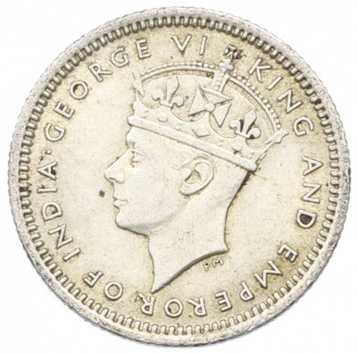 5 центов 1945 года Малайя