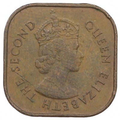 1 цент 1958 года Малайя и Британское Борнео