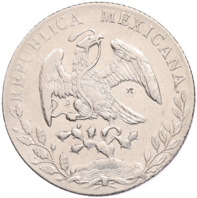 8 реалов 1888 года Мексика