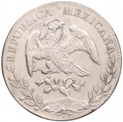 8 реалов 1892 года Мексика