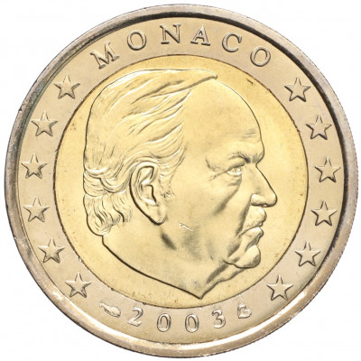 2 евро 2003 года Монако