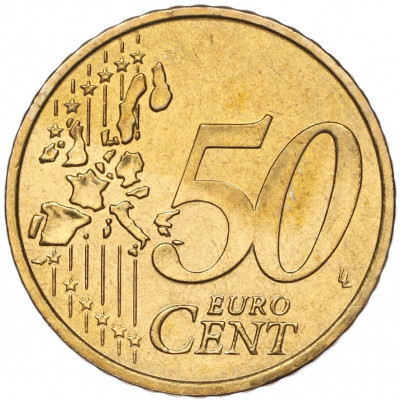 50 евроцентов 2001 года Монако