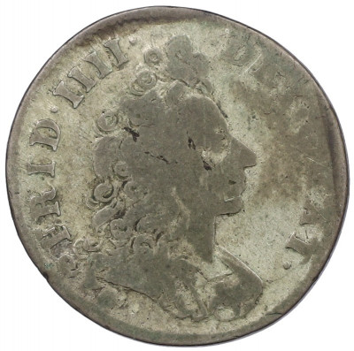 8 скиллингов 1700 года Норвегия (Фредерик IV)