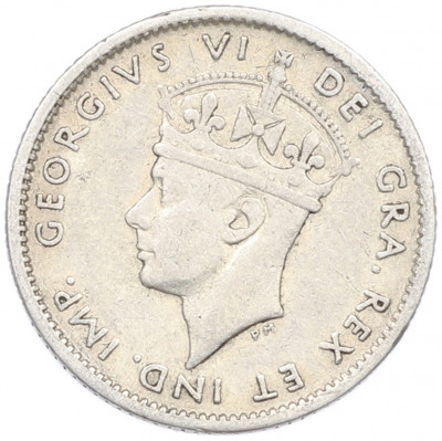 10 центов 1942 года Ньюфаундленд