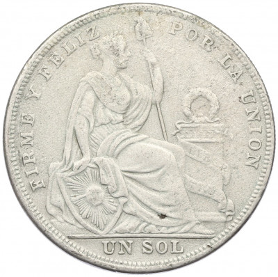 1 соль 1924 года Перу