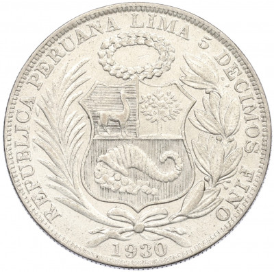 1 соль 1930 года Перу