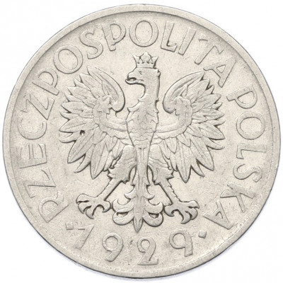 1 злотый 1929 года Польша