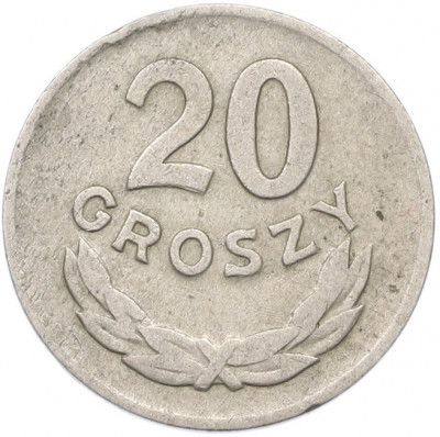 20 грошей 1949 года Польша
