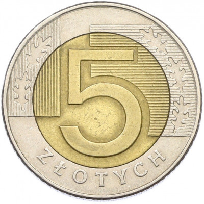 5 злотых 1994 года Польша
