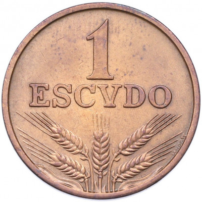 1 эскудо 1979 года Португалия