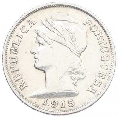 10 сентаво 1915 года Португалия