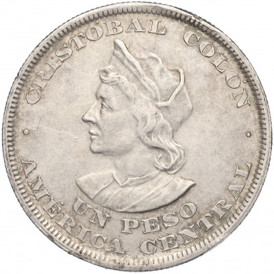 1 песо 1893 года Сальвадор