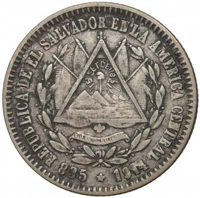 10 сентаво 1914 года Сальвадор