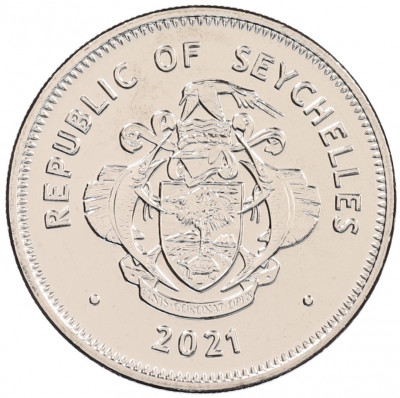 1 рупия 2021 года Сейшелы