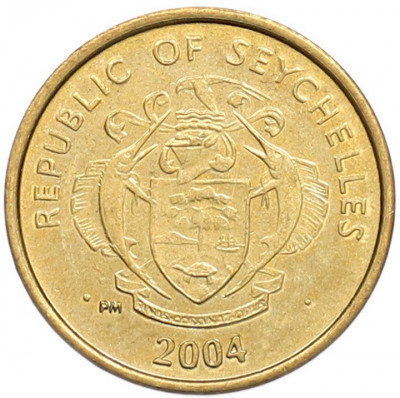 1 цент 2004 года Сейшелы