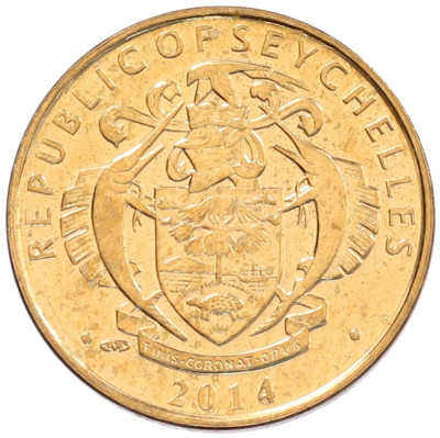 1 цент 2014 года Сейшелы