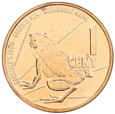 1 цент 2022 года Сейшелы