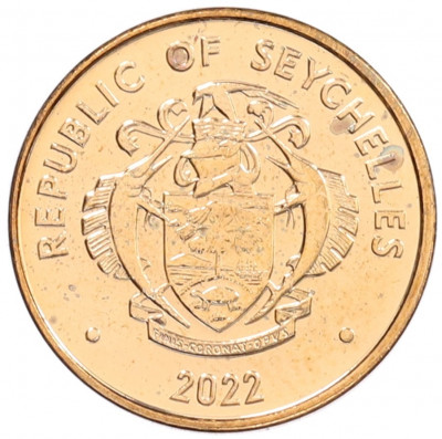 1 цент 2022 года Сейшелы
