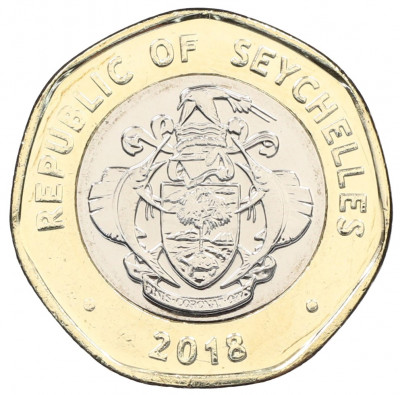 10 рупий 2018 года Сейшелы