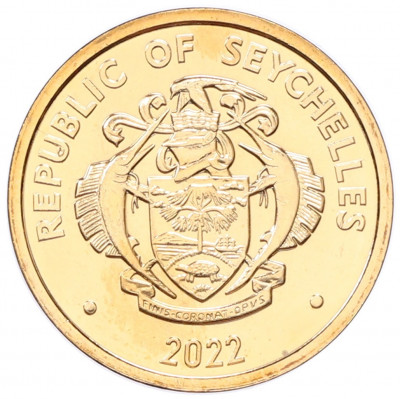 5 центов 2022 года Сейшелы