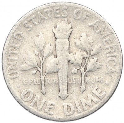 1 дайм (10 центов) 1946 года США