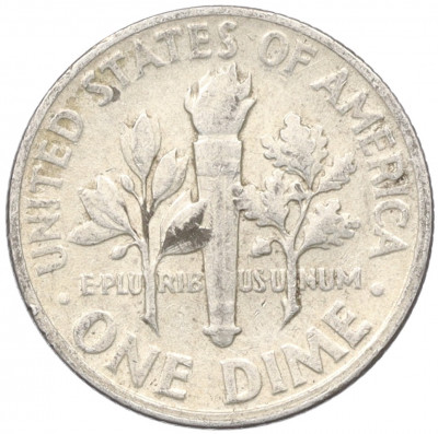 1 дайм (10 центов) 1954 года США