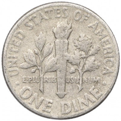 1 дайм (10 центов) 1957 года США