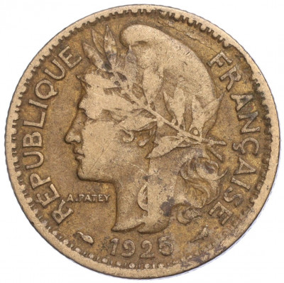 1 франк 1925 года Французское Того