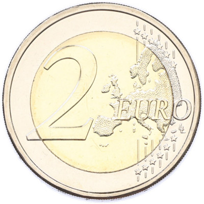 2 евро 2024 года Финляндия «Архитектурная фирма Геселлиус-Линдгрен-Сааринен»