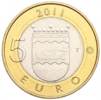 5 евро 2011 года «Исторические регионы Финляндии — Уусимаа»