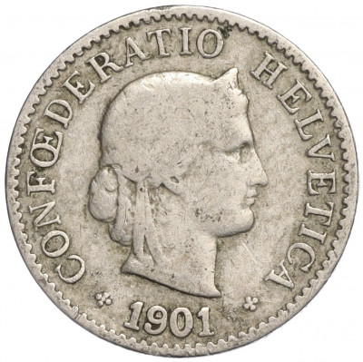 5 раппенов 1901 года Швейцария