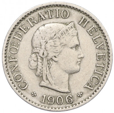 5 раппенов 1906 года Швейцария