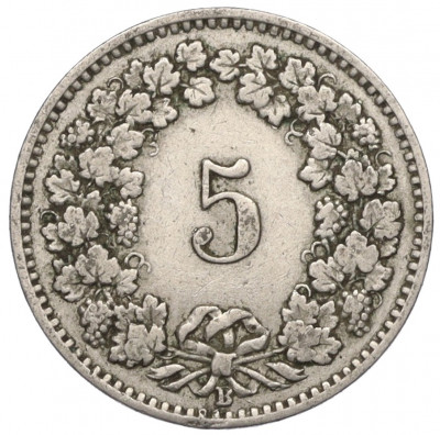 5 раппенов 1911 года Швейцария
