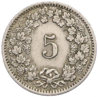 5 раппенов 1914 года Швейцария