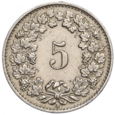 5 раппенов 1930 года Швейцария