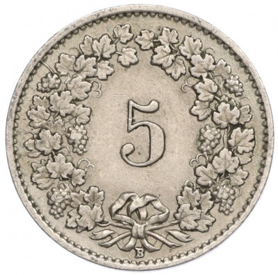 5 раппенов 1931 года Швейцария